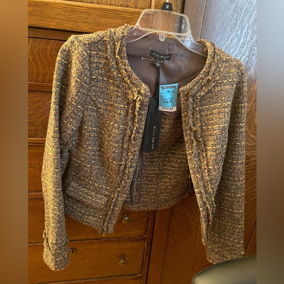 Willi Smith Tweed Blazer - Picture 1 of 3